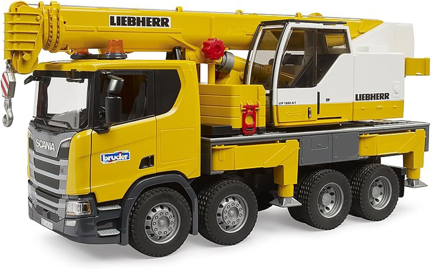 Bruder Scania Kraanvrachtwagen Liebherr 1:16 - 34% Korting!