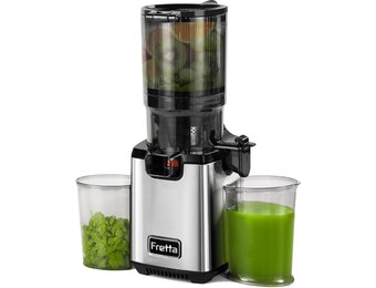 Slowjuicer voor Groenten & Fruit - 250W - Zilver (35% Korting)