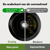 Slowjuicer voor Groenten & Fruit - 250W - Zilver (35% Korting)