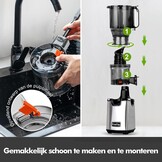 Slowjuicer voor Groenten & Fruit - 250W - Zilver (35% Korting)