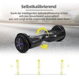 Hoverboard Balansboard Kinderen 6.5 inch Zwart - 35% Korting