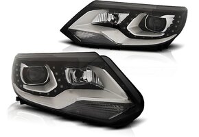 Koplampen VW Tiguan 2011-2015 LED Zwart - 59% Korting