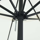 VidaXL Tuinparasol Zand 394x394 cm Polyester - 34% Korting