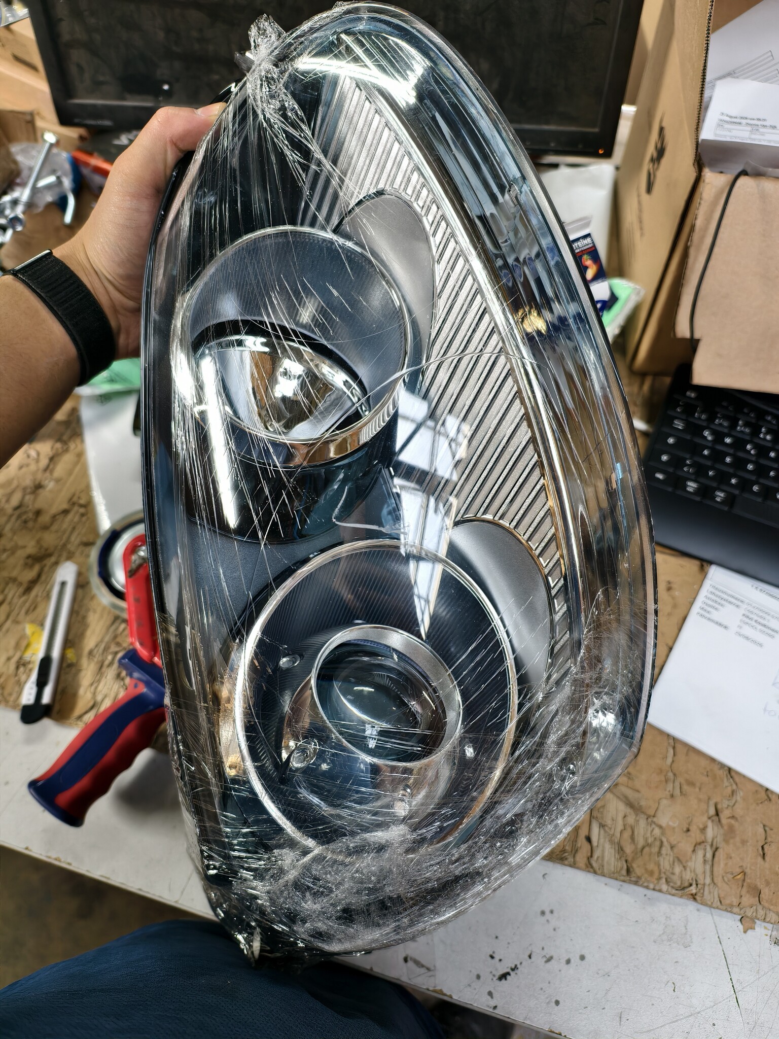 Koplampen VW Golf 5 GTI Zwart Projector E-Gemerkt -55% Korting