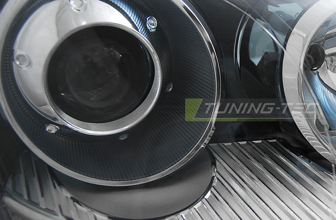 Koplampen VW Golf 5 GTI Zwart Projector E-Gemerkt -55% Korting