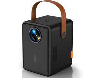 Draagbare Mini Beamer Zwart - 1080p Full HD, 13000 Lumen, 300 inch (34% korting)