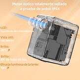 Draagbare Mini Beamer Zwart - 1080p Full HD, 13000 Lumen, 300 inch (34% korting)