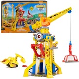 Rubble & Crew Kraantoren Speelset met Bulldozer, Zand & Licht/Geluid (68cm, 3+jr)