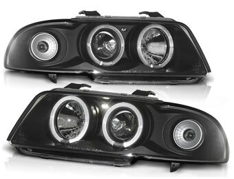 Projectorkoplampen Audi A4 (B5) Zwart - 50% Korting