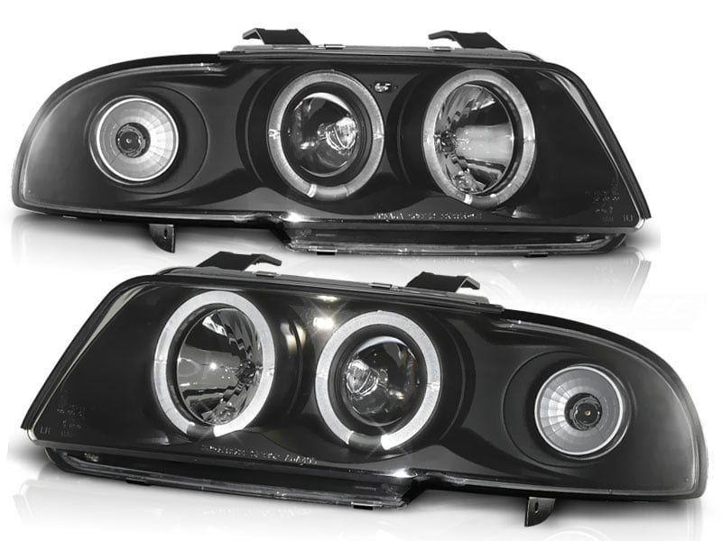 Projectorkoplampen Audi A4 (B5) Zwart - 50% Korting