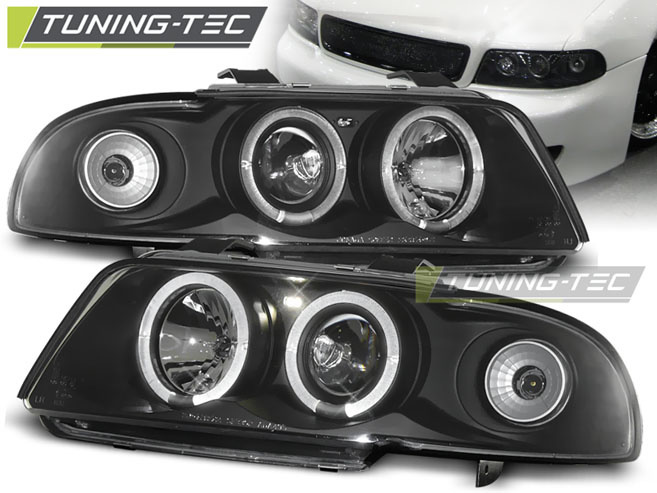 Projectorkoplampen Audi A4 (B5) Zwart - 50% Korting