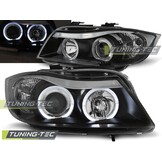 Projectorkoplampen BMW E90 E91 Zwart - 55% Korting