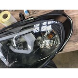 BMW X5 E70 Koplampen 2007-2013 Zwart 3D LED Halo DRL -55%