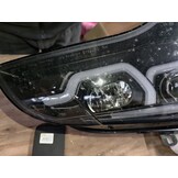 BMW X5 E70 Koplampen 2007-2013 Zwart 3D LED Halo DRL -55%