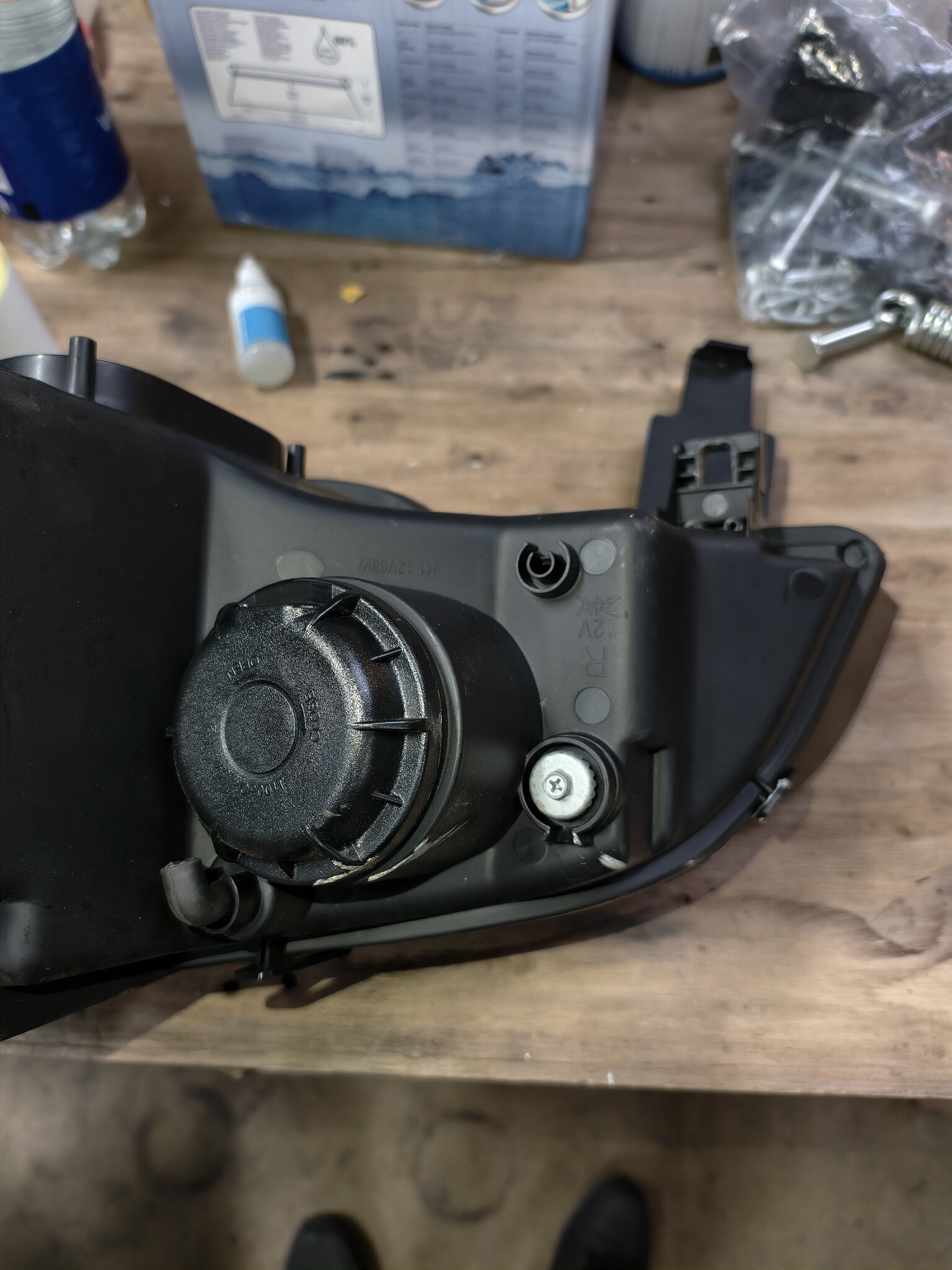 BMW X5 E70 Koplampen 2007-2013 Zwart 3D LED Halo DRL -55%