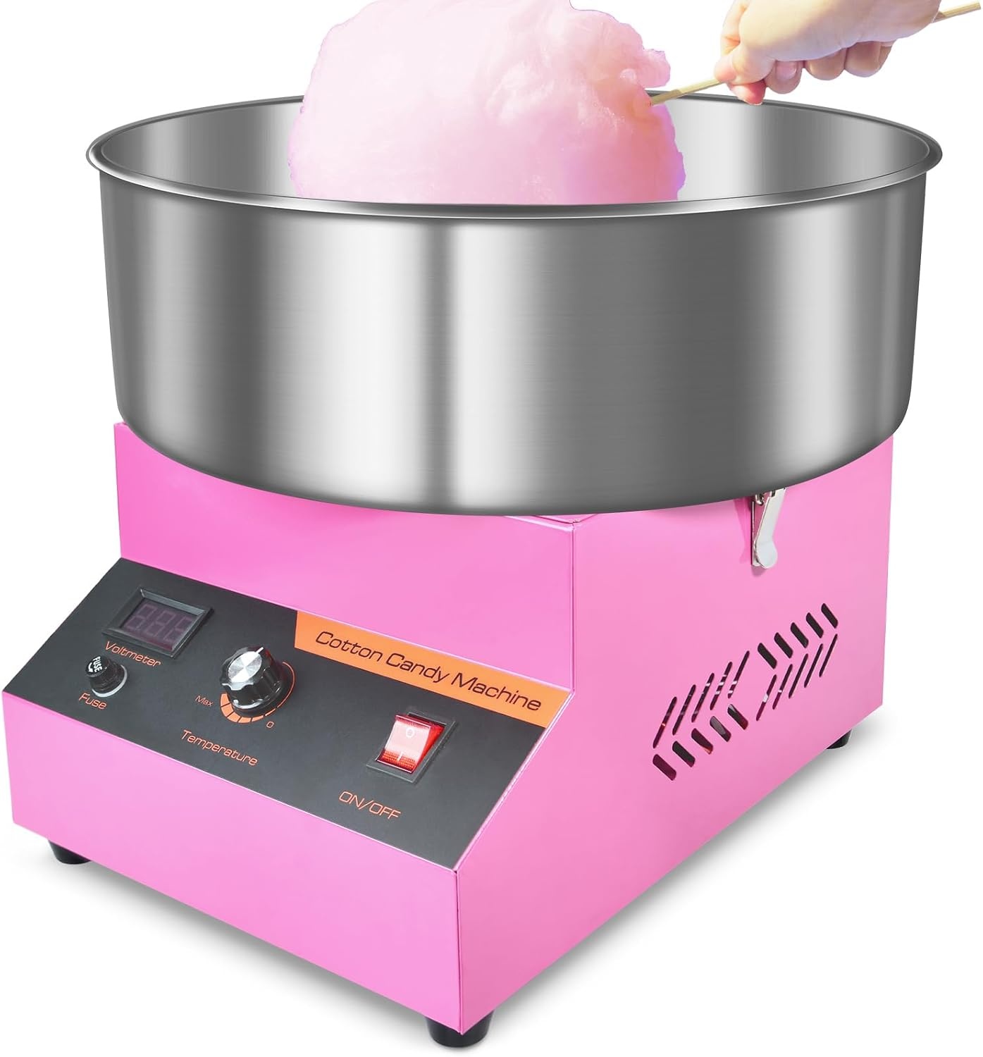 Commerciële Elektrische Suikerspinmachine 1000W Roze - 34% Korting