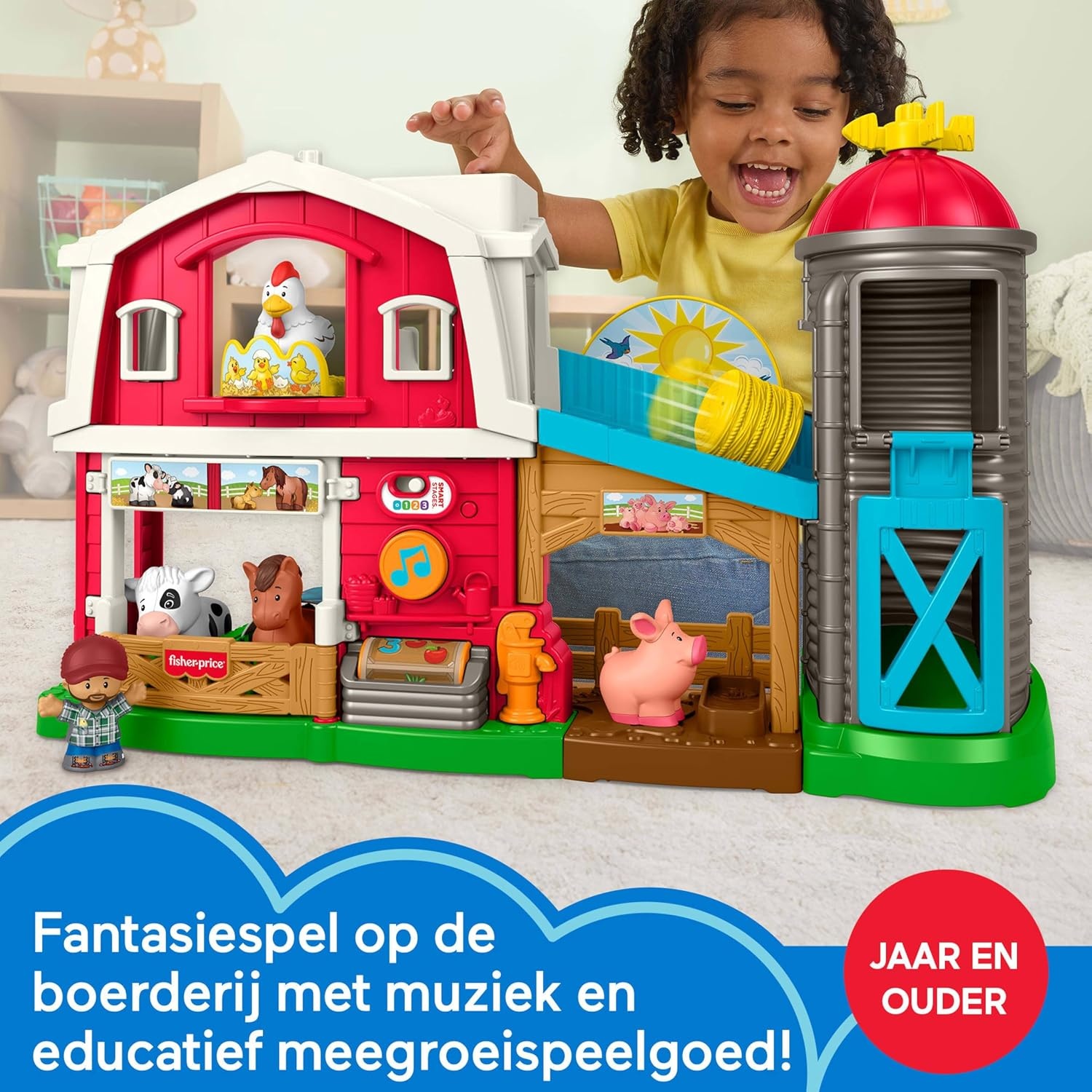 Fisher-Price Dierenboerderij Speelset - Meertalig met 58% Korting