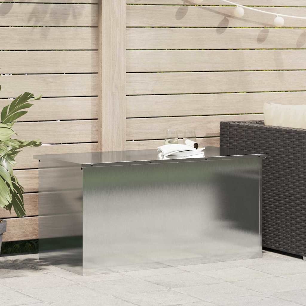 VidaXL Tuinkussenopbergdoos Gegalvaniseerd Staal - 35% Korting