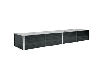 Verhoogde Plantenbak Staal Antraciet 320x80x45 cm - 54% Korting