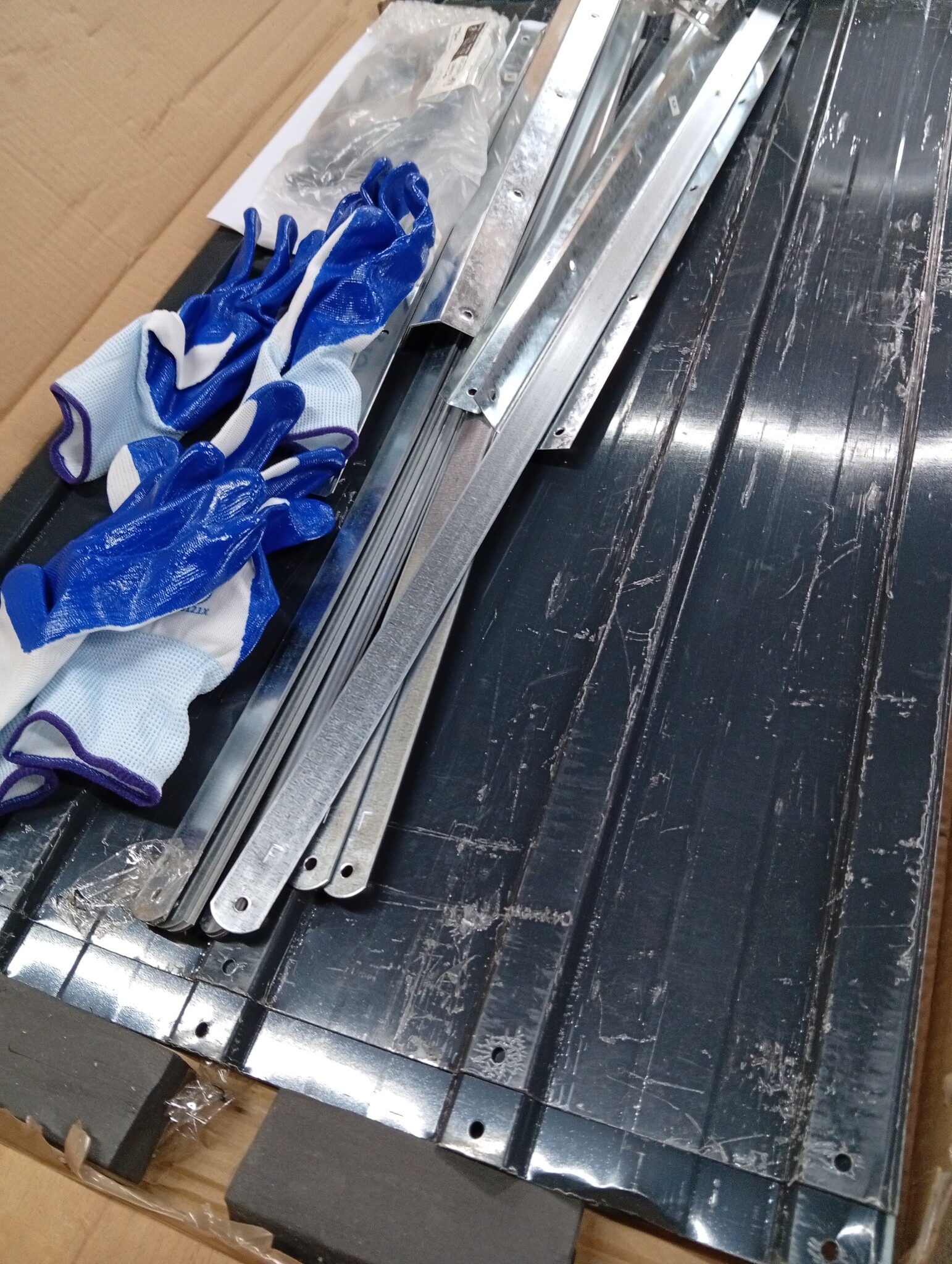 Verhoogde Plantenbak Staal Antraciet 320x80x45 cm - 54% Korting