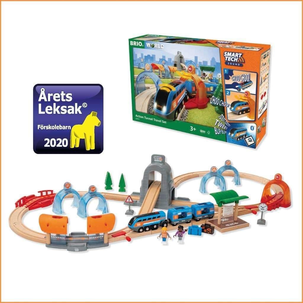 BRIO Smart Tech Sound Treinset 37-delig Wit 35% Korting