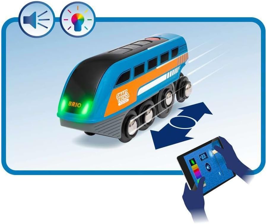 BRIO Smart Tech Sound Treinset 37-delig Wit 35% Korting
