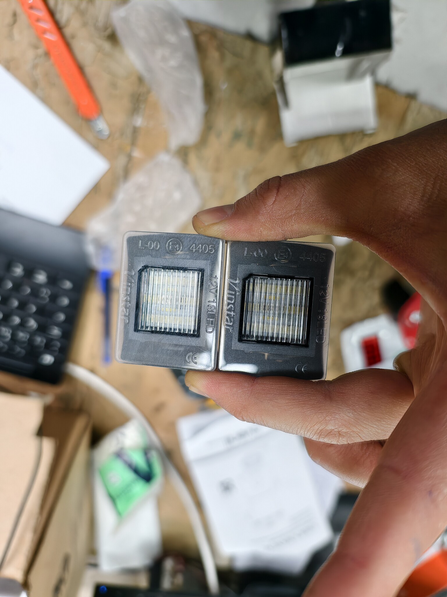 LED Kentekenverlichting Mercedes A-Klasse W176 - E4 Gekeurd (Set van 2) - 51% Korting