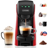 Koffiezetapparaat 5-in-1 Rood - Nespresso, Dolce Gusto, Lavazza & Meer - 20 Bar