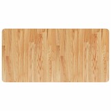 vidaXL Massief Houten Tafelblad 100x50cm Lichtbruin - 34% Korting