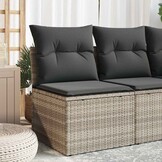 vidaXL Tuinbank Lichtgrijs - 34% Korting