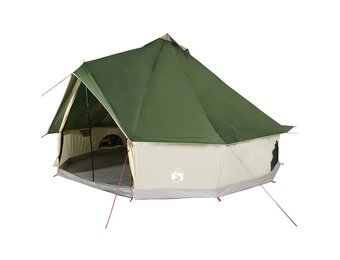 VidaXL Tipitent 8-persoons Waterdicht Groen - 35% Korting
