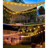 LED Lichtsnoer Buiten 45m Warm Wit G40 IP44 - 34% Korting