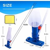 Zwembadstofzuiger Bodemreiniger 180cm | 34% Korting | Borstelkop