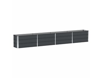 Plantenbak Antraciet Staal 320x40x45cm - 34% Korting