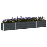 Plantenbak Antraciet Staal 320x40x45cm - 34% Korting