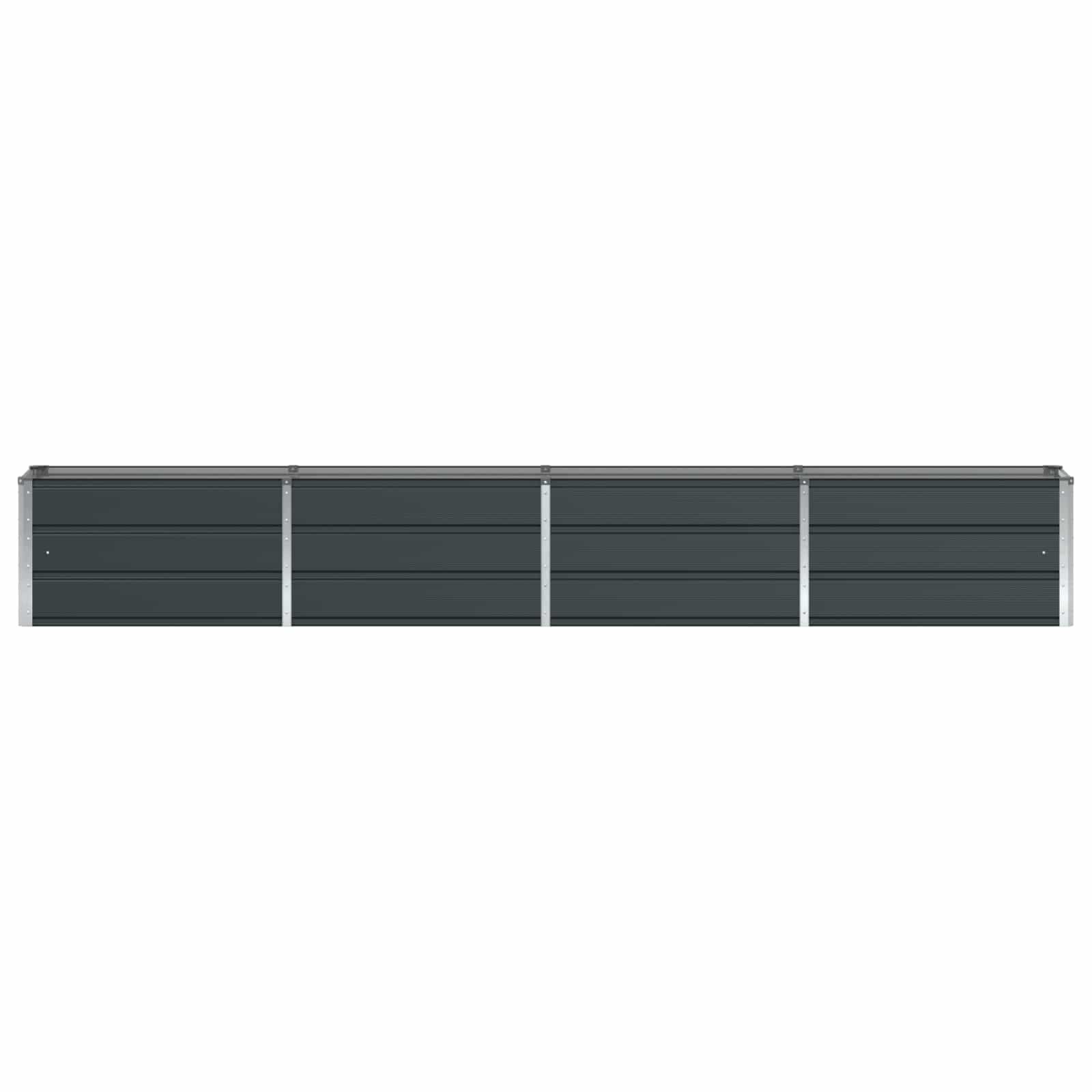 Plantenbak Antraciet Staal 320x40x45cm - 34% Korting