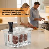 Sous Vide Container 11L met RVS Rek & Deksel - 34% Korting