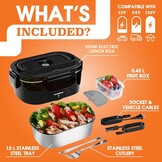 Elektrische Lunchbox 1.5L - Warm Eten Onderweg (33% Korting)