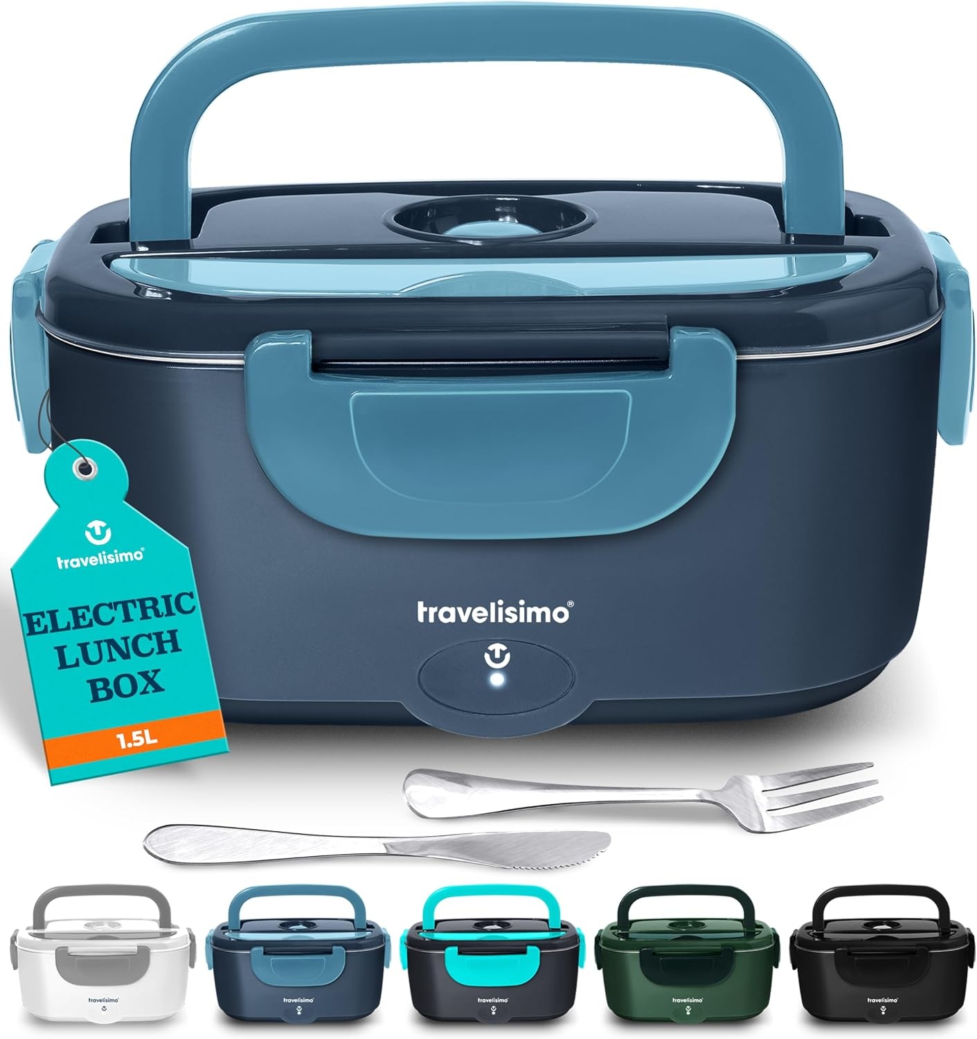 Elektrische Lunchbox 1.5L - Warm Eten Onderweg (33% Korting)
