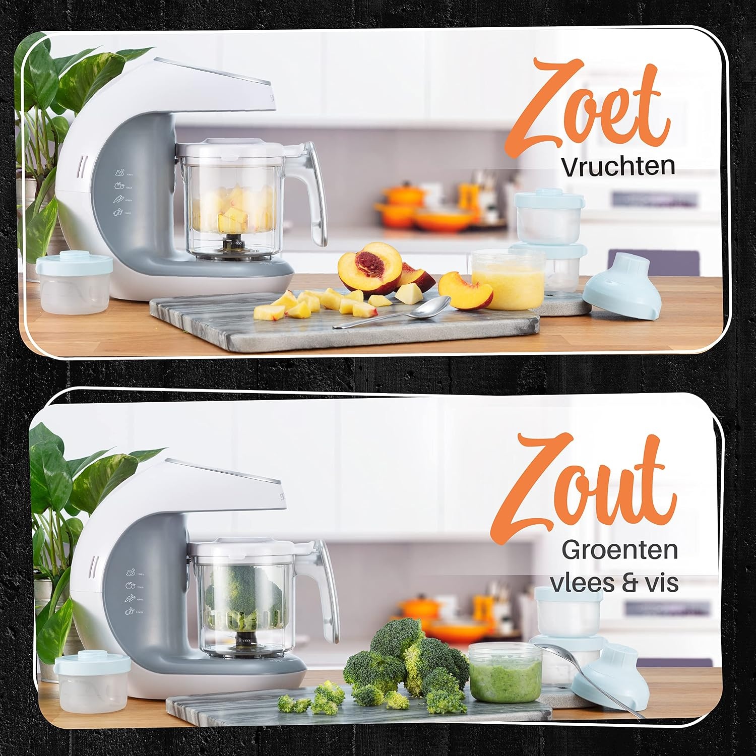 Babyvoedingbereider 7-in-1 (Wit) - 34% Korting