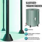 Opvouwbare Regenton Groen 200L | Regenwater Opslag, 2 Kranen & Filter | 34% Korting