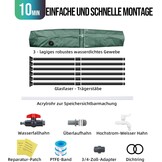 Opvouwbare Regenton Groen 200L | Regenwater Opslag, 2 Kranen & Filter | 34% Korting