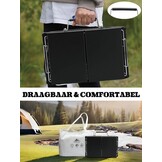 Opvouwbare Houtskoolbarbecue Zwart (39x27 cm) - 34% Korting!