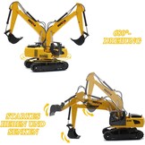 RC Semi Truck met Graafmachine 1:24 - 9 Kanaals Functies + 34% Korting