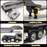 RC Semi Truck met Graafmachine 1:24 - 9 Kanaals Functies + 34% Korting