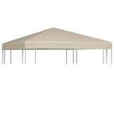 VidaXL Prieeldak Beige 3x3m 310g/m² - 34% Korting!