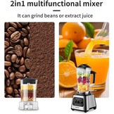 SOKANY SK-999 Blender & Koffiemolen 2.5L - 6000W - 15 Snelheden (34% Korting)