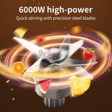 SOKANY SK-999 Blender & Koffiemolen 2.5L - 6000W - 15 Snelheden (34% Korting)