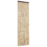 VidaXL Vliegengordijn 56x200 cm Beige - Houd Insecten Buiten - 28% Korting