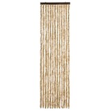 VidaXL Vliegengordijn 56x200 cm Beige - Houd Insecten Buiten - 28% Korting